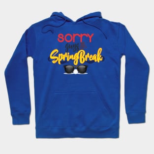 Sorry Guys im on Spring Break T-Shirt Hoodie